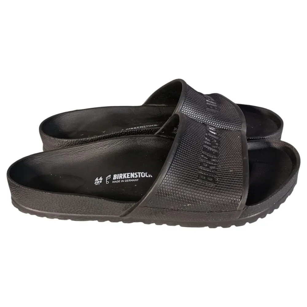 Birkenstock Barbados Essentials Slip On Casual Beach Sandals EVA Black Mens 11